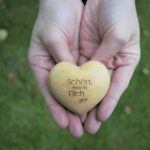 hand mit herz